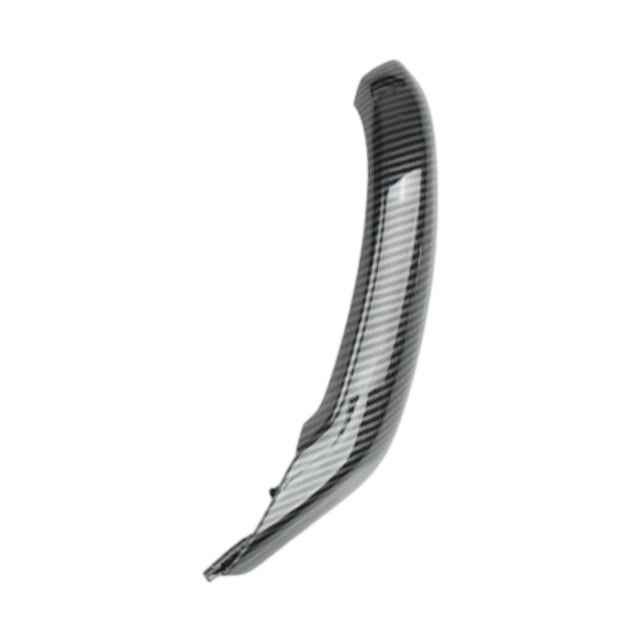 Tirador de manija de puerta interior de coche, cubierta decorativa para tirador de puerta de coche, accesorio automotriz, repuestos para vehículos, Gris izquierda
