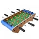 thumbnail image 4 of Mesa de futbolín clásica: divertido juego de pelota de fútbol para niños y familias, 4 of 10