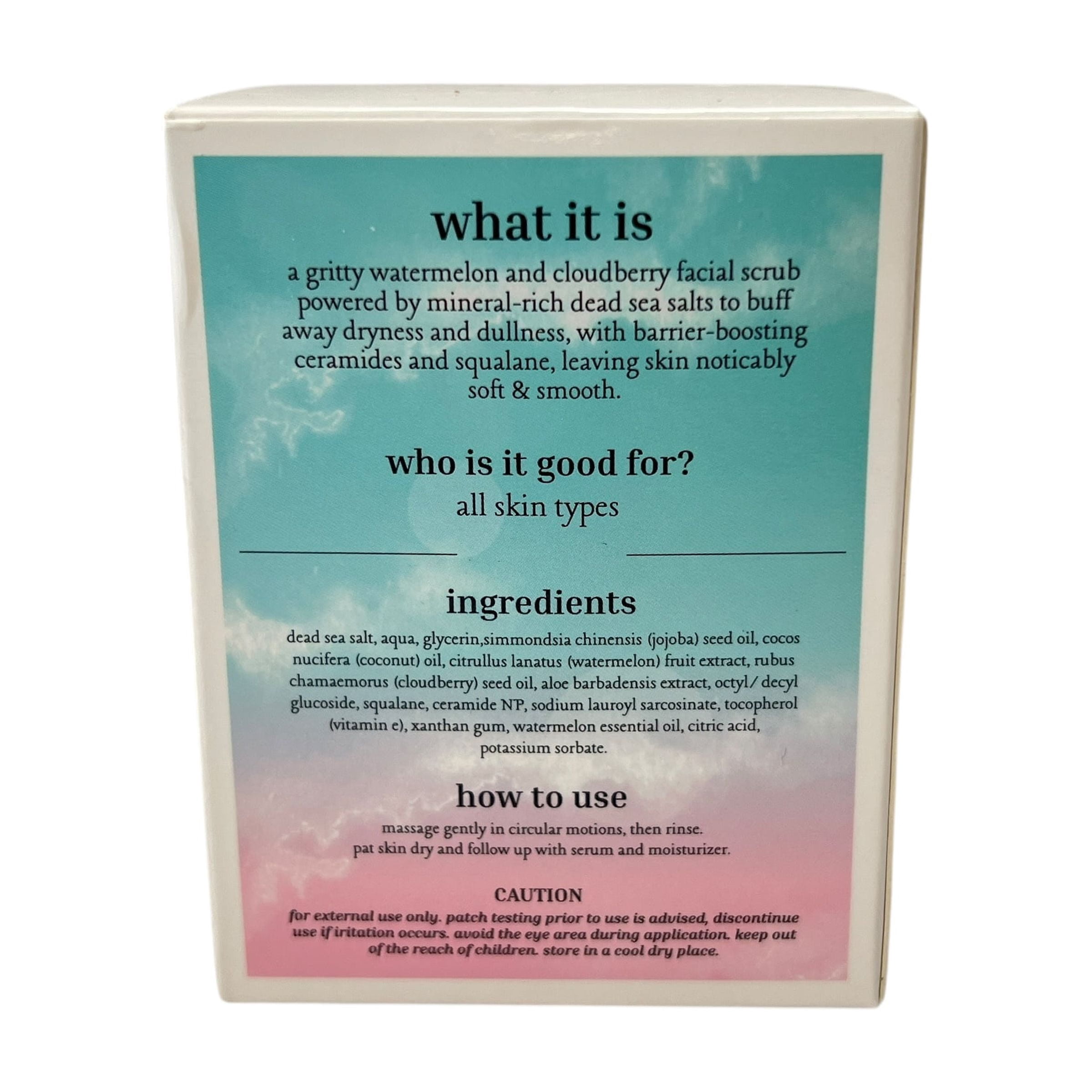 Dallas & James Skincare Co Watermelon Dream Saltwater Scrub 4.2 oz 120ml