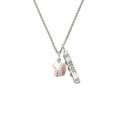 thumbnail image 2 of Delight Jewelry Resin 1/2" Baseball Silvertone Best Friends Forever Bar Charm Necklace, 23", 2 of 4