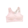 thumbnail image 2 of LYMAYTER ‌Girls Sports Bra 9-13 Solid Color Breathable Seamless First for Training Bras 75-90A, 2 of 8
