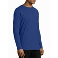 thumbnail image 5 of Hanes Men's and Big Men's Nano-T Long Sleeve Tee, Up To Size 3XL, 5 of 5