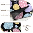 thumbnail image 2 of Easter Eggs Area Rug 4x6 Washable Rug Non Slip Cute Colorful Farmhouse Love Black Large Area Rug Indoor Floor Carpet for Entryway Bedroom Kitchen Living Room Home Office Dining Room Nursery, 2 of 8