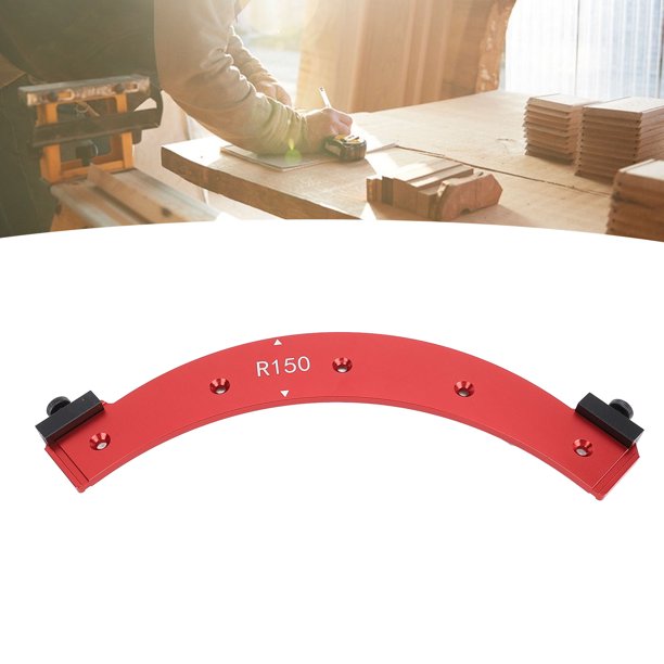 Rounded Corners Router Bit Template, R150 Easy Using Corners Radius ...