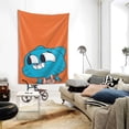 thumbnail image 2 of Tapiz de El asombroso mundo de Gumball para dormitorio, estampado artístico para colgar en la pared, pósteres estéticos, tapices de fondo para sala de estar, dormitorio, regalo para fanáticos, 90 x, 2 of 8