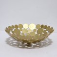 thumbnail image 1 of Namzi - Frutero de metal grande y redondo para encimera, centro de mesa decorativo creativo para frutas, verduras, pan, dulces y frutos secos (dorado), 1 of 4