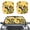 Cow Sunflower, variant on Chririnla Black Kitten 2 Pack Set Car Sunshade Windshield Cover Pop Up Auto Sun Shade Washable Vehicle Interior Accessories Sun Protection Suitable for Sedan Trucks SUV Van
