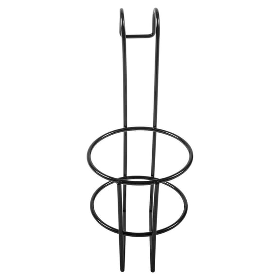 Schneiders Easy-Up Wide Mouth Spray Bottle Holder | Carbon Steel Construction | Black