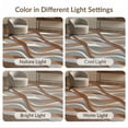 thumbnail image 7 of ODIKA 2'x3' Washable Throw Rug Minimalist Motion Livingroom Playroom Abstract Contemporary Wave Playful for Hallway, Study Room, Non-Slip Low Profile, Flatwoven, 7 of 7