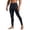 Black, variant on Zylarhe Men's Pants, High Pants With Side Pockets For Gym Running Cycling And Athletic Training Pants Black XXL