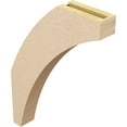 thumbnail image 5 of Ekena Millwork 3"W x 18"D x 24"H Thorton Rough Cedar Woodgrain TimberThane Knee Brace, Primed, 5 of 6