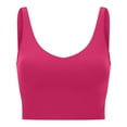 thumbnail image 4 of Kogui Soutiens-Gorge de Sport à Fort Impact pour Femmes, Soutien-Gorge de Sport pour Femmes, Compression à Fort Impact, Évacuation de l'Humidité (Rose Vif, P), 4 of 4