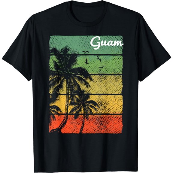 Tropical Guam shirt GU t-shirt