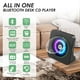 thumbnail image 2 of Reproductor de CD Gueray portátil de escritorio Bluetooth con altavoz, 2 of 8