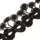 thumbnail image 3 of Apliques de encaje 3D perfecl adornos de encaje negro 15 yardas, 3 of 7