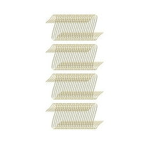 DefiDgd Christmas Mini S Shaped Hooks,Ornament Hanger Metal Wire Hanging Hook for Christmas Tree Christmas Balls Party Decorations(Gold)