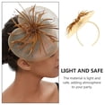 thumbnail image 3 of WASHWEPE 1Ud Para Dorado Con Plumas Para Fiesta Y Ocasiones Especiales, 3 of 8