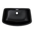 thumbnail image 2 of TOTO® Soirée® Arched Front Rectangular Undermount Bathroom Sink, Ebony - LT967#51, 2 of 2