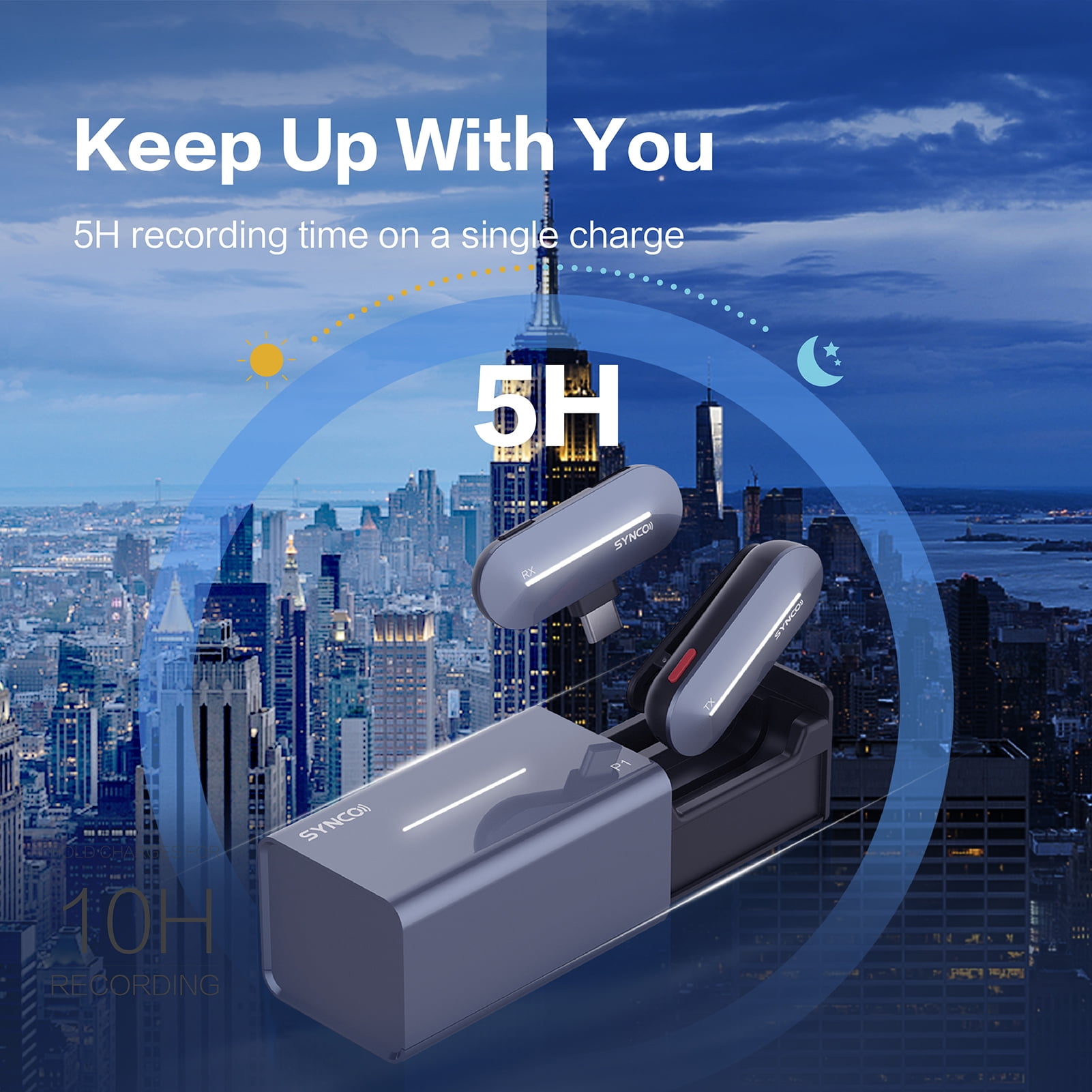 Microphones,Built-in Battery Compatible With Clip-on Type-c Receiver 150m Built-in Battery Type-c Tablet Laptop P1st Compatible With Type-c P1t 150m With Dsfen