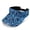 Blue Palm Leaf Print, variant on HELLHERO Breathable Sports Sun Visor Cap for Beach Summer, Polyester Fabric UV Protection Sports Visor Hat, Bat Pattern Design