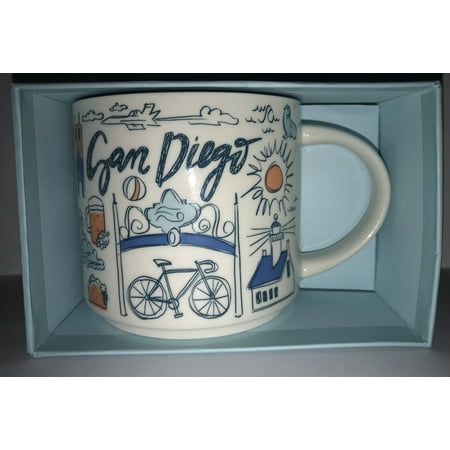 Starbucks Been There Series Collection San Diego California Coffee Mug (Best Deli In San Diego)