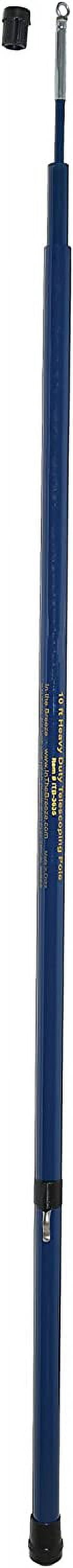 In the Breeze 3635 — Heavy Duty Telescoping Pole, 10-Feet — Windsock, Small Decor Pole