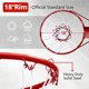 thumbnail image 2 of Basketball Rim Wall Mounted Sturdy Reinforced Basketball Outdoor Indoor With Net Screws For Garage Garden Backyard Adults, 2 of 7