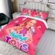 thumbnail image 3 of Como Nastya Conjunto de sábanas temático, trío de piezas, cómodo y amigable con la piel, diseño único, regalo de decoración para el hogar para familiares, amigos y fans,135cm *200cm, 3 of 6