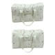 thumbnail image 5 of Sonducket Bolsa saliente del almacenamiento del pañal del bebé de la capacidad grande para el artículo fácil de la organización del pañal Bolsas de mensajero y de hombro flores de color blanco lechoso, 5 of 6