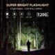 thumbnail image 2 of Lámpara de trabajo ROYTOA recargable, 1200 lúmenes, EDC, delgada y plana, 2 of 8