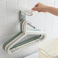 thumbnail image 4 of Advancent Colgador de ropa montado en la pared para el hogar, Hotel, baño, toalla colgante, abrigo, soporte de secado de ropa, gancho de Almacenamiento y organización del hogar Gris, 4 of 6