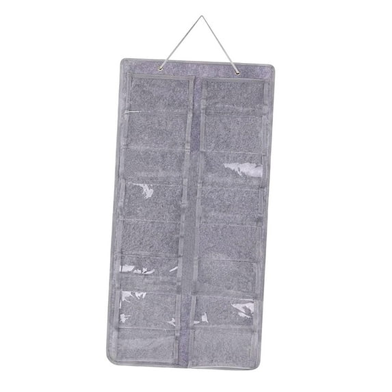 Felt Wall Mounted Sunglasses Organizer Soft Display Sturdy for Door Closet Grey