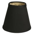 thumbnail image 2 of Royal Designs, Inc. Hardback Empire Chandelier Basic Shade CS-985-5BLK-6, Black, 3 x 5 x 4.5, Pack of 6, 2 of 2