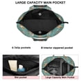 thumbnail image 3 of Chihuahua and Footprints Travel Tote Bags for Women Carry On,Large Weekender Bags for Women Travel,Multi Functional Duffle Bag for Work,Shopping,Sports, 3 of 5