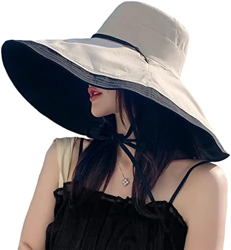 【新品未使用】COTTON SOFT HAT (WIDE) Super Wide Brim Women Sun Hat Cotton Floppy Packable Reversible
