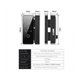 thumbnail image 2 of Waterproof Tuya Wifi Smart Door Lock Fingerprint Electronic Rim Lock for Glass Door,Style 1, 2 of 10