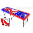 thumbnail image 2 of PartyPongTables.com 8-Foot Beer Pong Table w/ LED Lights - Beer Pong Edition, 2 of 4