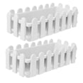 thumbnail image 4 of WHAMVOX Classic Picket Fence Planter Boxes Rectangular Planters Window Box Design For Outdoor Plants, 4 of 7
