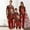 Red, variant on Onlypjs Family Christmas Pajamas Matching Sets for Men, Women and Couples – Red & Gold Firework Print Tops with Red Plaid Pants
