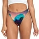 thumbnail image 1 of Balery Colorful Surreal Landscape Tangas de Algodón para Mujer con Estampado – Ropa Interior Sexy, Transpirable, G-string-XX-Large, 1 of 6