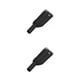 thumbnail image 3 of Riwesomey Enchufe tipo banana de 4MM, enchufes de linterna, chaqueta de acero, conector de apilamiento antiextracción, sonda de medición del Negro 2piezas, 3 of 6