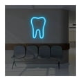 thumbnail image 1 of Letrero De Neón Para Dientes, Luz Decorativa Para Clínica Dental, Diente Y Cepillo, Lámpara De Consultorio Dental, Atenuador USB, 1 of 2