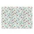 thumbnail image 1 of Watercolor Cutting Board, Birds on Branches with Flowers and Leaves Scenes from Nature Cherry Tree Image, Decorative Tempered Glass Cutting and Serving Board, Large Size, Multicolor, by Ambesonne, 1 of 1