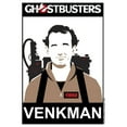 thumbnail image 2 of Men's Ghostbusters Venkman 2D Cell Shade  Graphic Tee White 3X Large, 2 of 5