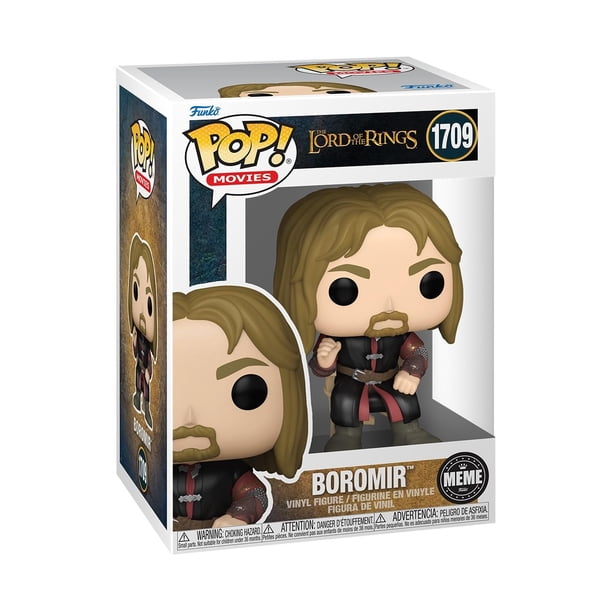 Figura de vinilo Funko POP Meme Boromir El señor de los anillos, 9 cm