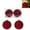 Wine, variant on 2 PCS Velvet Christmas Balls Ornaments, Flocked Shatterproof Hanging Christmas Ball Set For Christmas Tree Holiday Party Decorations (3.9 Inch)