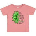 thumbnail image 3 of Inktastic Mental Health Awareness Green Sunflower Ribbon Boys or Girls Baby T-Shirt, 3 of 5