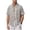 White, variant on ZVNAΖH Men's Retro Star Print Shirt, Short Sleeve Collared Button Down Top for Summer Vacation & Daily, S-5XL