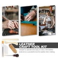 thumbnail image 3 of Mobutofu Bookbinding Kit Metal Beginners Leather Bag Making 1 Set, 3 of 9