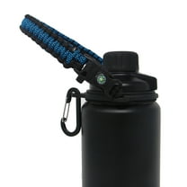 Paracord Handle for YETI Rambler 46oz 36oz 26oz 64oz 18oz 12oz Water Bottles, Durable Carrier Strap Holder